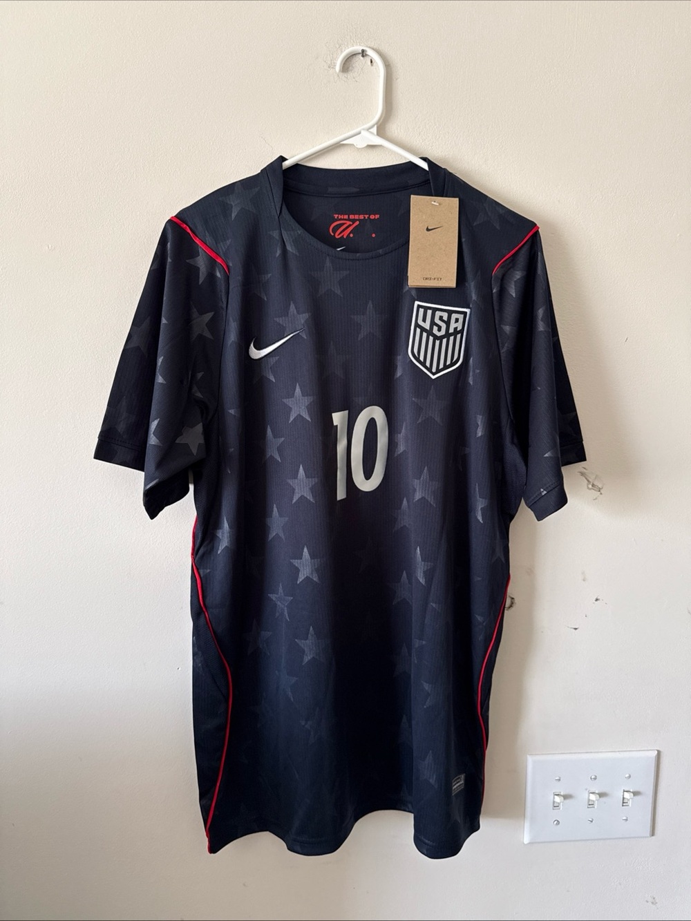 Men’s Nike Christian Pulisic #10 Team USA 2026 WC Away Jersey Sz XL - NWT RARE